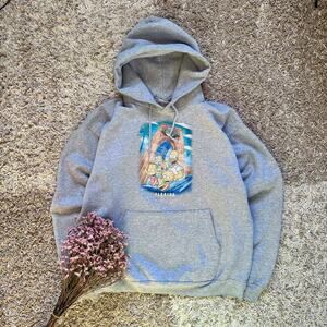 Universal Studios Simpson Simpson Gray Hoodie Big Logo Florida Men’s Size L